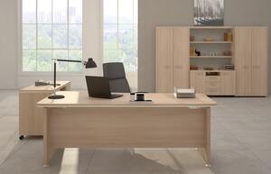 Sestava kancelářského nábytku TopOffice 2, akát světlý