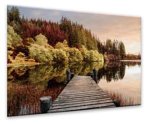 Skleněný obraz Styler Autumn Path, 80 x 120 cm