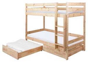 Patrová postel ZINA borovice, 90x200 cm