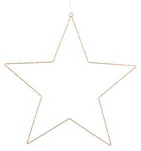 Sirius LED dekorace Liva Star Gold Ø70cm (80 LED světel)