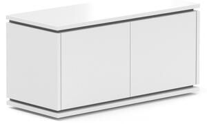 Závěsná skříň Creator 83,2 x 35 x 40 cm, antracit / bílá