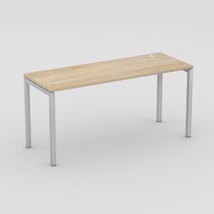 Kancelářský stůl REA PLAY RP-SPK-1600-stříbrná Dekor: BÍLÁ