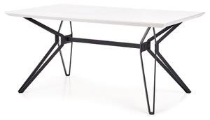 Jídelní stůl POSCOL bílá/černá