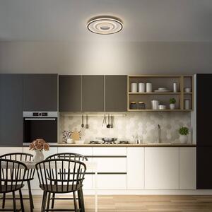 OSRAM LED stropní svítidlo ORBIS CRISTALLY, bílé, Ø 43 cm,, Bílá / opál, Obývací pokoj / jídelna, Hliník, Moderní