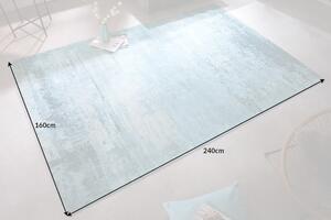 Designový koberec Rowan 240 x 160 cm tyrkysově-béžový