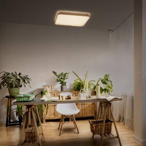 OSRAM LED stropní svítidlo ORBIS ALICIA, 29 x cm, dřevo, ClickDim, stmívatelný, Světlé dřevo, Obývací pokoj / jídelna, kov, Moderní