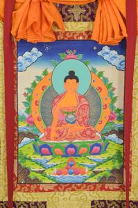 Thangka, Buddha Šákjamuni, 80x110cm