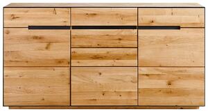 ŠIROKÁ KOMODA, divoký dub, barvy dubu, 165/85/42 cm Linea Natura