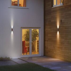 OSRAM Venkovní nástěnné svítidlo ENDURA STYLE, rezavá, 16 cm, světlo směřující, Hnědá / rez, Hliník, Moderní
