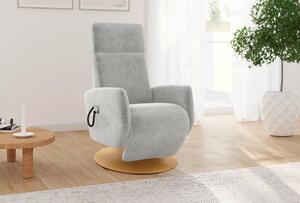 RELAXAČNÍ KŘESLO, textil, světle šedá Sit & More - Online Only křesla & taburety, Online Only
