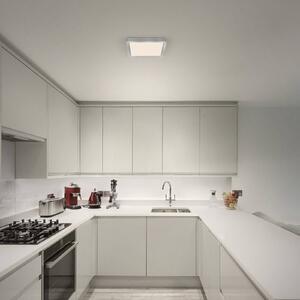 OSRAM LED stropní svítidlo ORBIS QUICKFIX 32 × cm, stříbrné, ClickDim, stmívatelný, Chrom / stříbro, Obývací pokoj / jídelna, kov, Moderní