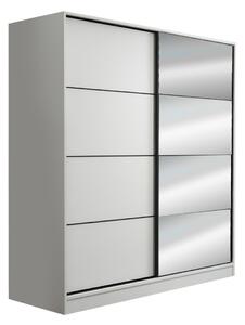 Šatní skříň Kalia 3961 (bílá). Akce -25%