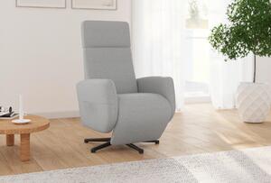 RELAXAČNÍ KŘESLO, textil, světle šedá Sit & More - Online Only křesla & taburety, Online Only