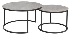 Konferenční stolek Atlanta A, šedá / černá