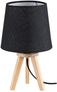 Rabalux Lychee stolní lampa 1x25 W černá-dřevo 2069