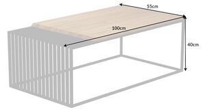 Designový konferenční stolek Haines 100 cm dub