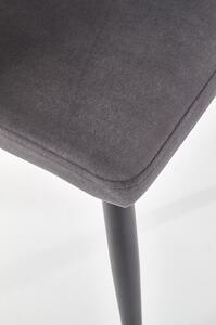 Jídelní židle Bernita, šedá / černá