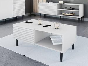 Konferenční stolek Sorleto 1K, Barva dřeva: bílá Mirjan24 5903211281365