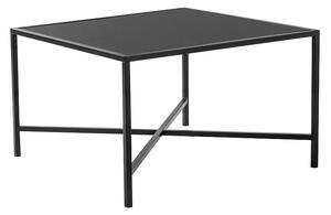 Konferenční stolek Osaka 80 x 80 cm, čtvercový, černá