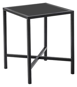 Konferenční stolek Osaka 40 x 40 cm, čtvercový, černá