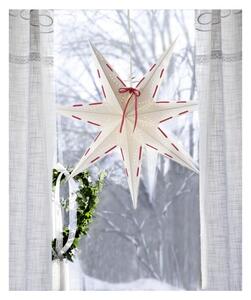 Bílá vánoční světelná dekorace Star Trading Vira, ø 60 cm