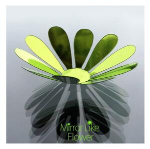 Sada 12 zelených adhezivních 3D samolepek Ambiance Flowers Chic