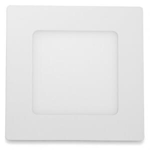 LED Solution Bílý vestavný LED panel hranatý 90 x 90mm 3W Economy Barva světla: Denní bílá 10478