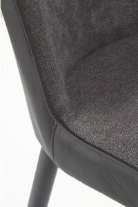 Jídelní židle Rider, šedá / černá