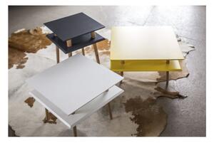 Světle šedý konferenční stolek Ragaba Square, 55 x 55 cm