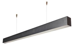 LED Solution Černé lineární přisazené / závěsné LED svítidlo 120cm 40W 120lm/W Premium 191350