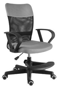 Dětská kancelářská židle NEOSEAT MONKEY černo-šedá