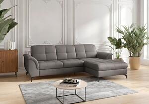 ROHOVÁ SEDAČKA, kůže, mokka Sit & More - Sedací soupravy, Online Only