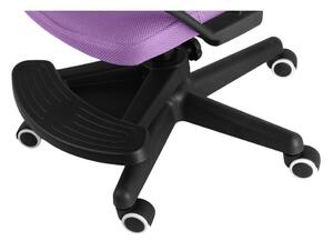 Dětská kancelářská židle NEOSEAT MONKEY černo-fialová