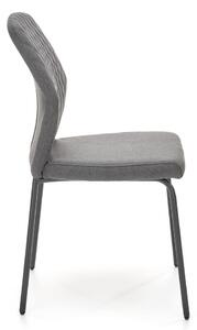 Jídelní židle Blair, šedá / černá
