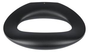 LED Solution Černé LED nástěnné svítidlo oválné designové 9W 218309