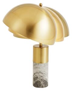 Designová stolní lampa Aamira 52 cm mramor šedý