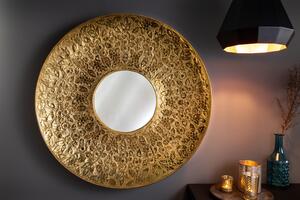 Designové nástěnné zrcadlo Latoya 81 cm zlaté