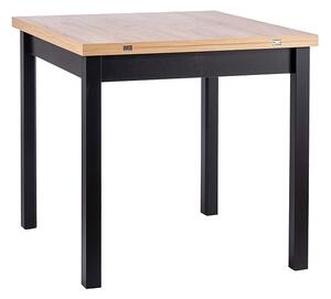 Jídelní stůl Flip, dub artisan / černá