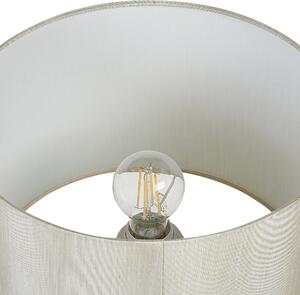 Skleněná stolní lampa zelená KEILA