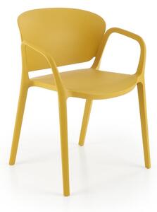 Jídelní židle Layne, žlutá