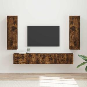 Sestava TV skříněk 3 ks Kouřový dub Kompozitní dřevo 3408984