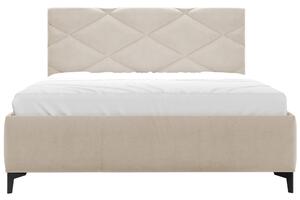Čalouněná manželská postel Lanoi, Rozměr postele: 140 x 200 cm, Potah: Breeze 15 Mirjan24 5903211311598