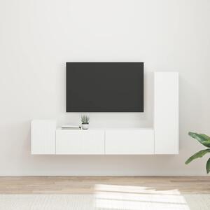 Sestava TV skříněk 4 ks Bílá Kompozitní dřevo 3408997