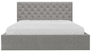 Čalouněná manželská postel Zravton, Rozměr postele: 140 x 200 cm, Potah: Breeze 15 Mirjan24 5903211311475