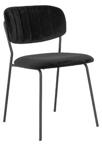 Designová židle Rosalie černá