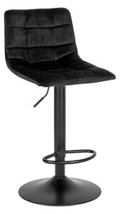 Designová barová židle Dominik černá