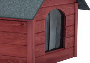 Zateplená bouda pro psa L - 100 cm x 72 cm x 65 cm Pine