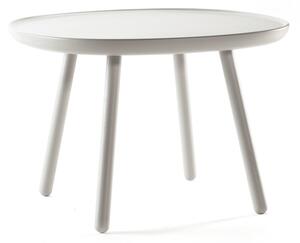 Šedý stolek z masivu EMKO Naïve, ø 64 cm