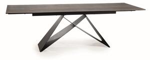 Jídelní stůl Westin II 160 x 90 cm, tmavě hnědá