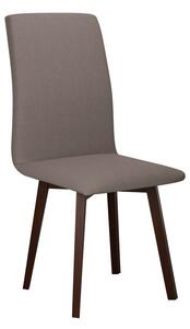 Jídelní židle Tokio II (taupe + ořech)
